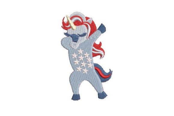 Americorn Dabbing Embroidery