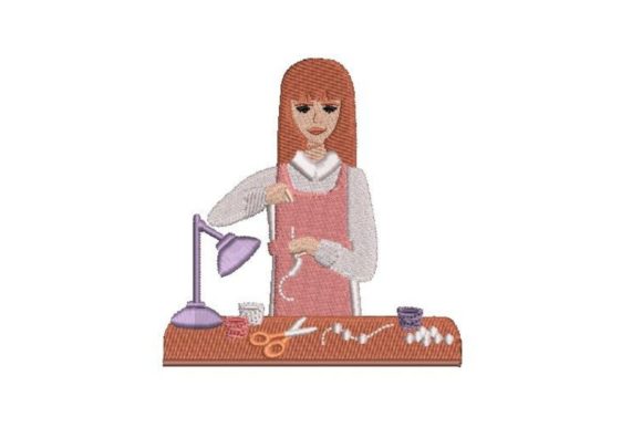Jewelry Maker Embroidery Design