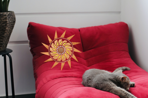 Orange Mandala Embroidery Review