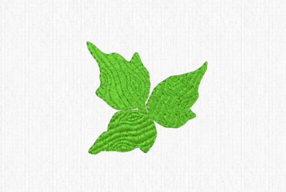 Poison Ivy Embroidery Design